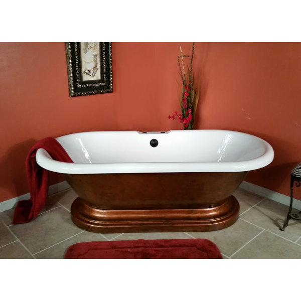 70 x 30 Freestanding Soaking Bathtub by Cambridge Plumbing