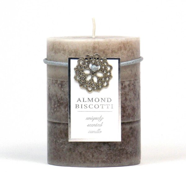 Ocean Mist Scented Pillar Candle by Highland Dunes