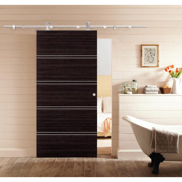 Calhome Top Mount Sliding Standard Single Track Barn Door Hardware