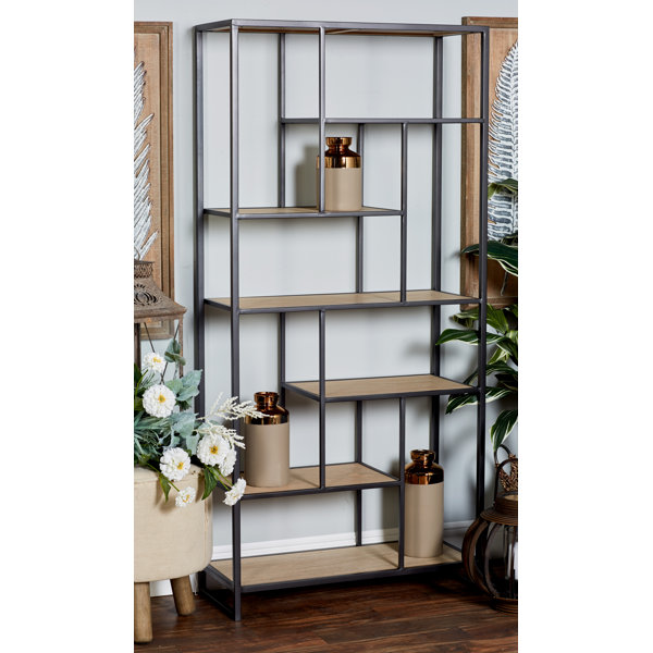 Schwanke Multi-Tiered Etagere Bookcase by Brayden Studio