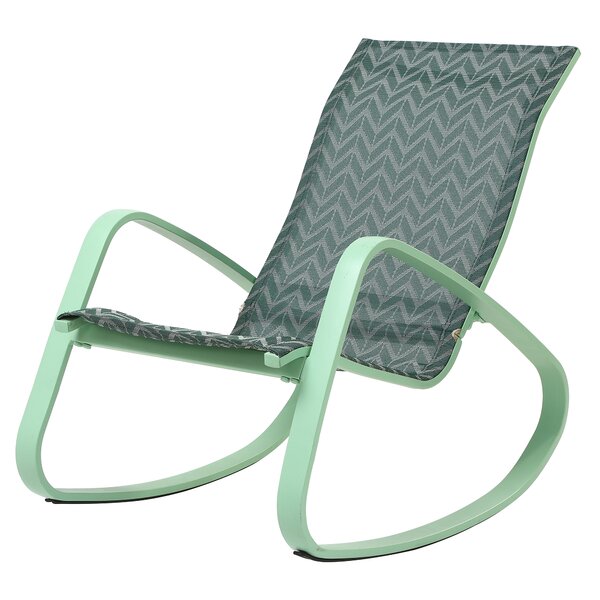 Bissett Porch Deck Patio Rocking Chair by Wrought Studio