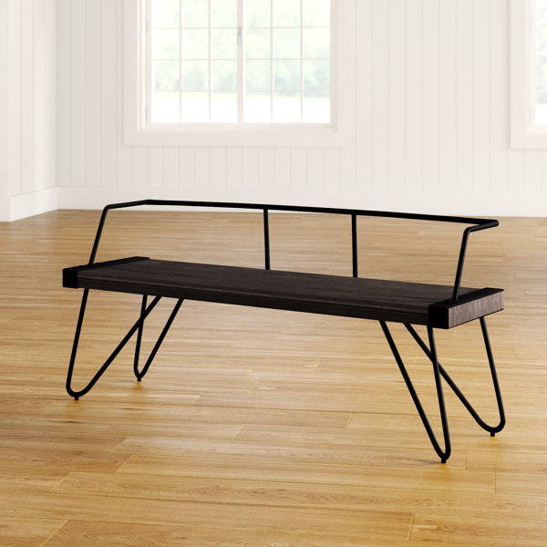 Vintage Bench With Back Wayfair