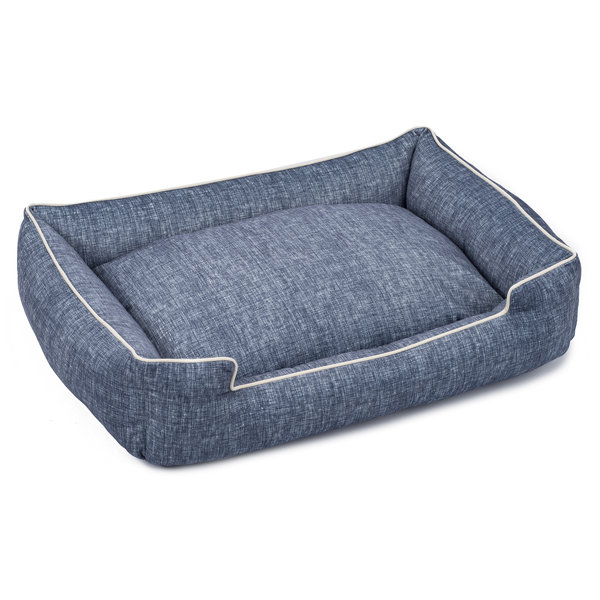 Plush Velour Lounge Dog Bed by Jax & Bones