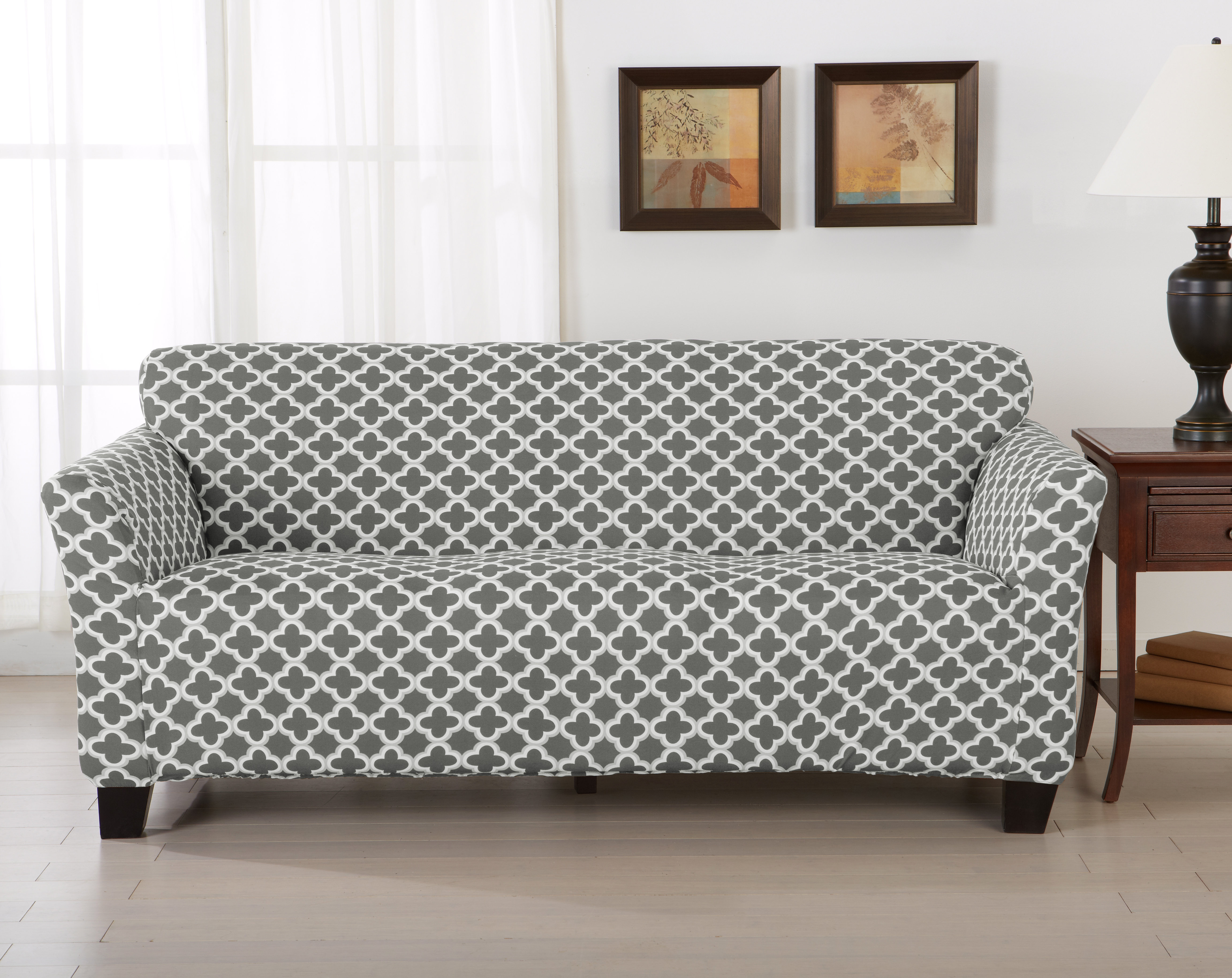 Home Fashion Designs Brenna Box Cushion Sofa Slipcover Reviews Home Fashion Designs Brenna Box Cushion Sofa Slipcover Reviews Wayfair