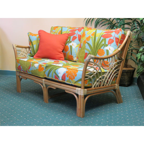 Rainey Cushion Back Loveseat By Bayou Breeze Best Choices