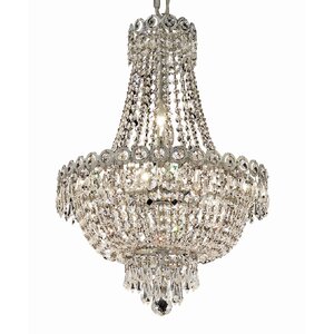 Century 8-Light Empire Chandelier