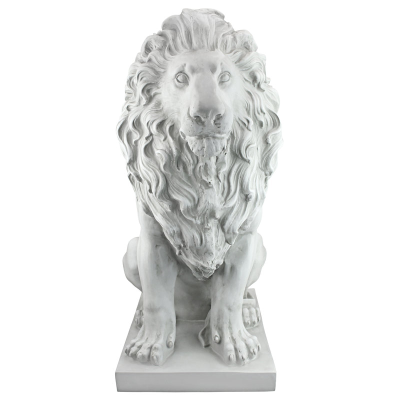 Design Toscano Lion of Florence Sentinel Statue & Reviews Wayfair
