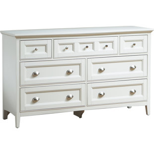 28 Inch Wide Dresser Wayfair Tilton 9 Drawer Double Dresser With Mirror