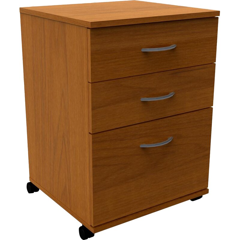 Ebern Designs Havilland 3 Drawer Mobile File Cabinet ...