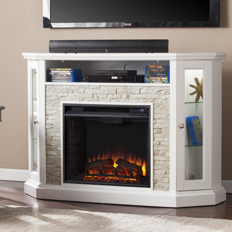 Kitsco Boyer Tv Stand For Tvs Up To 58 Inches With Electric