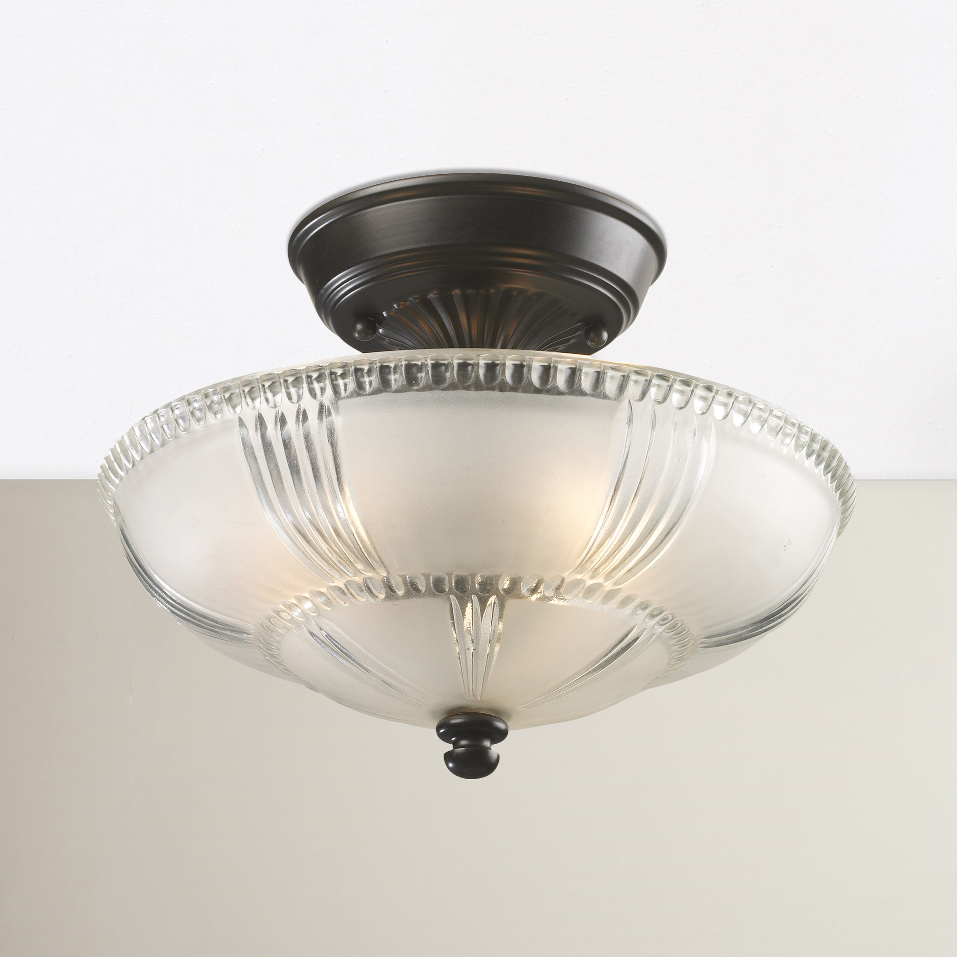 Biwabik 3 Light Semi Flush Mount Reviews Birch Lane
