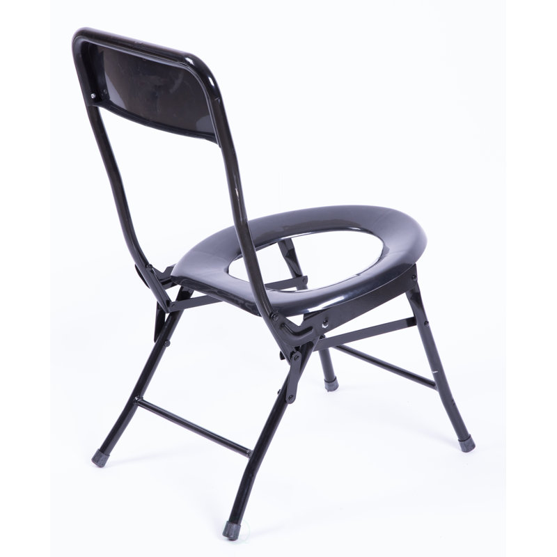 PLAYBERG Folding Portable Round Toilet Seat for Camping ...