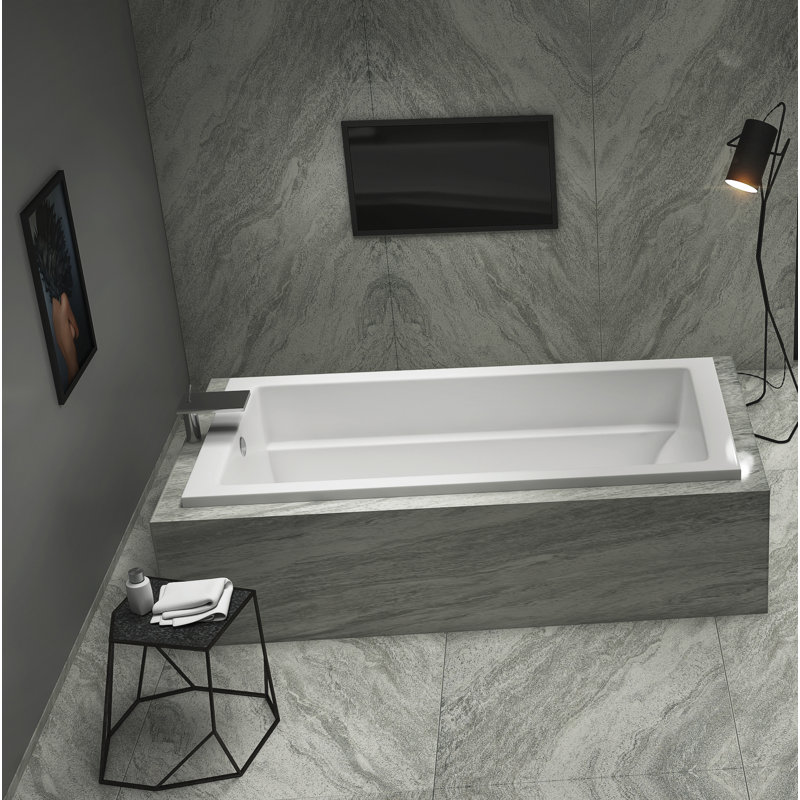 Americh Zephyr Luxury Series 60 X 36 Drop In Air Whirlpool Bathtub Wayfair
