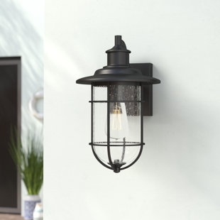 Best Norgren 1-Light Outdoor Wall Lantern By Breakwater Bay Outdoor Lighting Norgren 1-Light Outdoor Wall Lantern By Breakwater Bay Outdoor Lighting