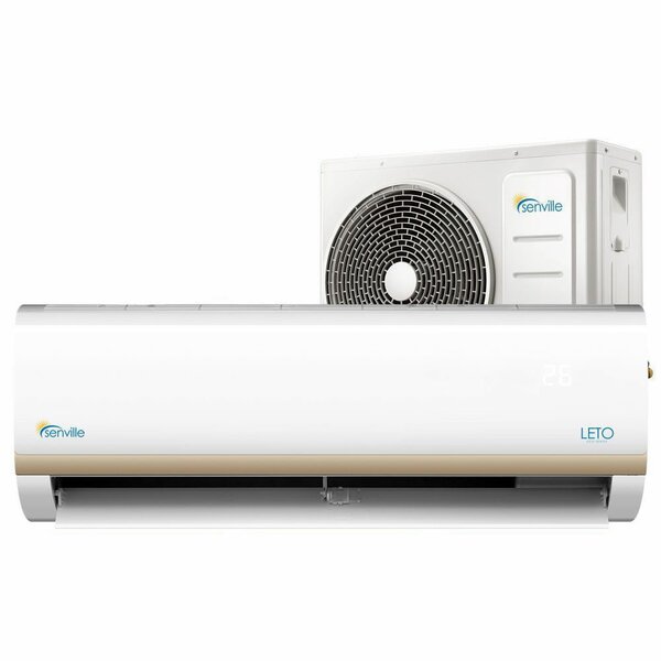 Leto 9,000 BTU Ductless Mini Split Air Conditioner with Remote by Senville