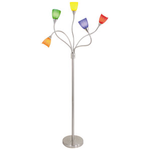purple shade floor lamps you'll love | wayfair purple shade floor lamps you'll love | wayfair