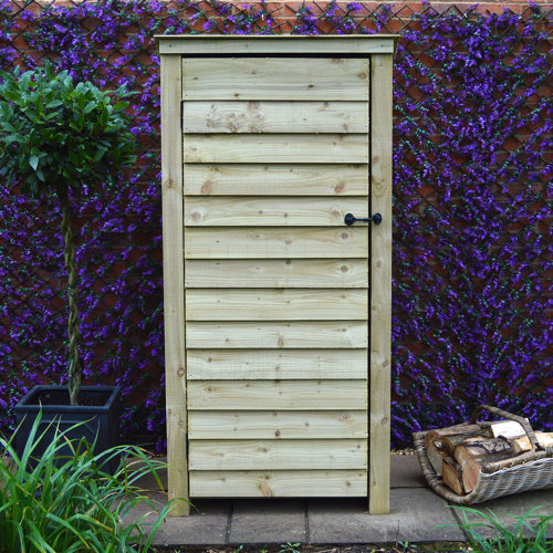 3 Ft. x 3 Ft. Wood Log Store WFX Utility Finish: Light Green