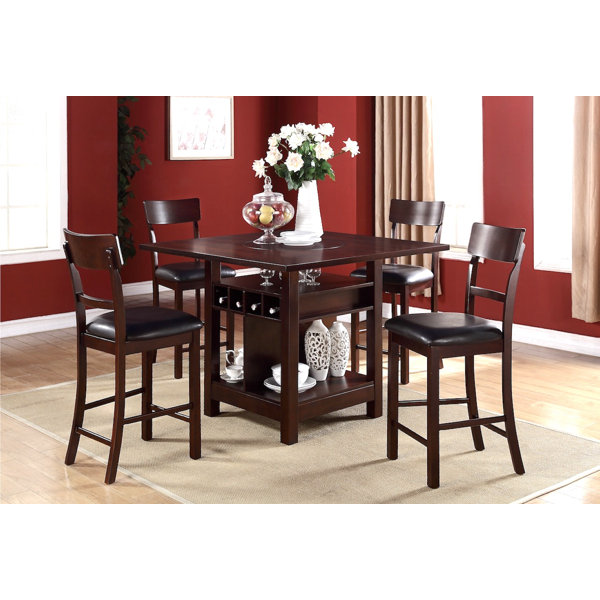 Stevenson 5 Piece Pub Table Set By Canora Grey Coupon