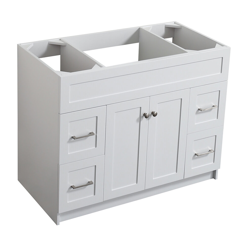 Ariel Bath Hamlet 42 Single Bathroom Vanity Base Only Reviews Wayfair