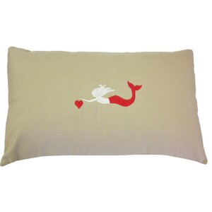 Valentine's Mermaid Lumbar Pillow