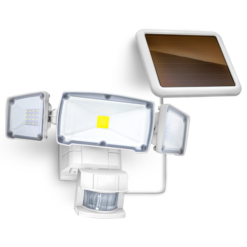 Home Zone Security 11 Watt Led Solar Dusk To Dawn Battery Zone Security 11 Watt Led Solar
