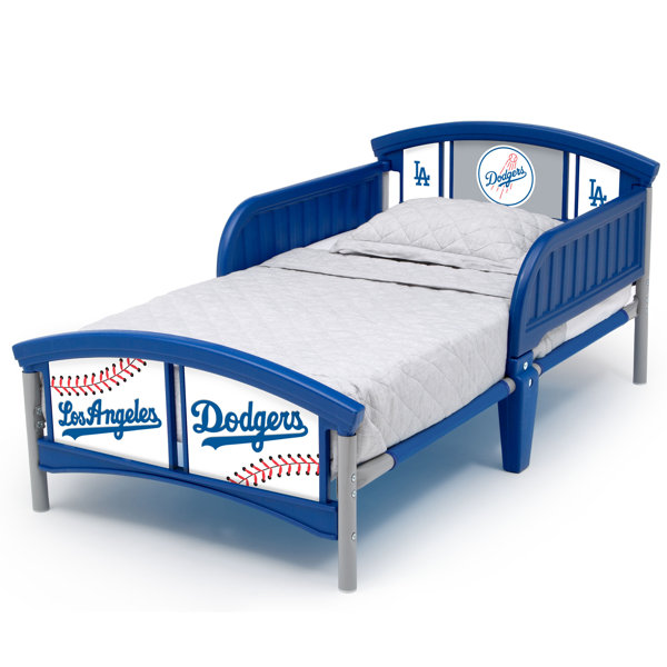 Los Angeles Dodgers Plastic Toddler Bed by Delta Children