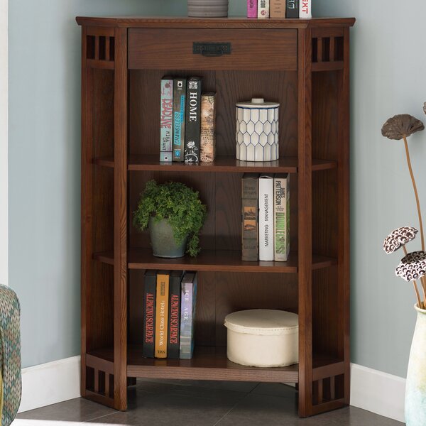 Sanroman Corner Bookcase By Canora Grey