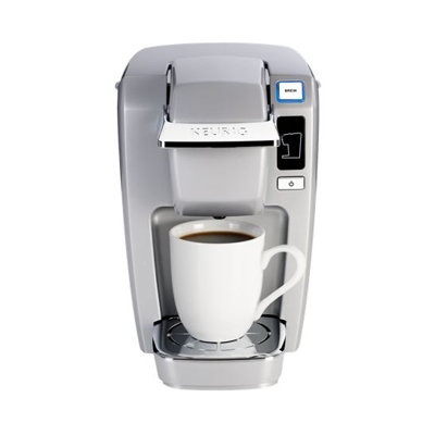 Keurig KMini K15 SingleServe KCup Pod Coffee Maker  6 to 10oz Brew Sizes Keurig Color Platinum