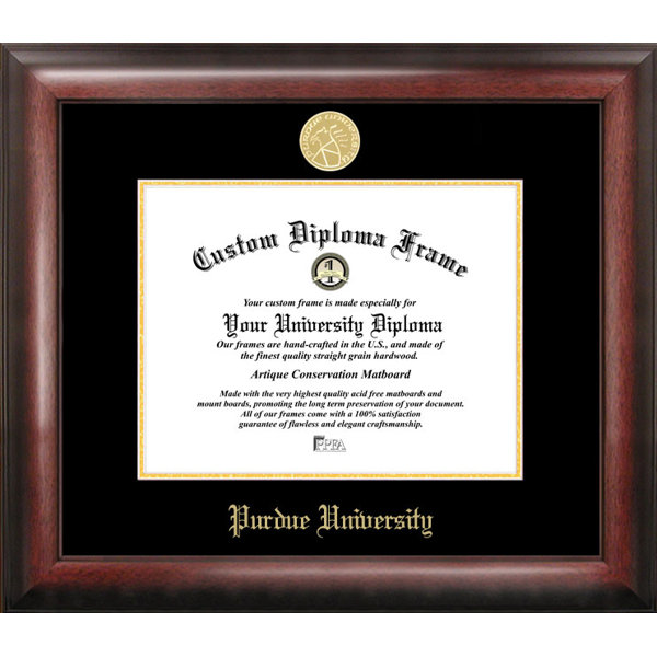 NCAA Purdue University Diploma Picture Frame by Campus Images
