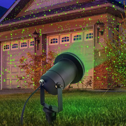 Indoor and Outdoor Garden Laser Light with Remote Control by The Holiday Aisle