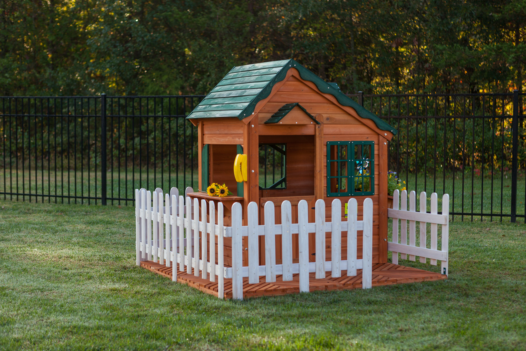 Creativecedardesigns Mayfield Cottage 6 X 7 Playhouse Wayfair