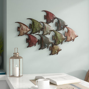 Fish Wall Decor Wayfair Coastal Metal Fish Wall Décor