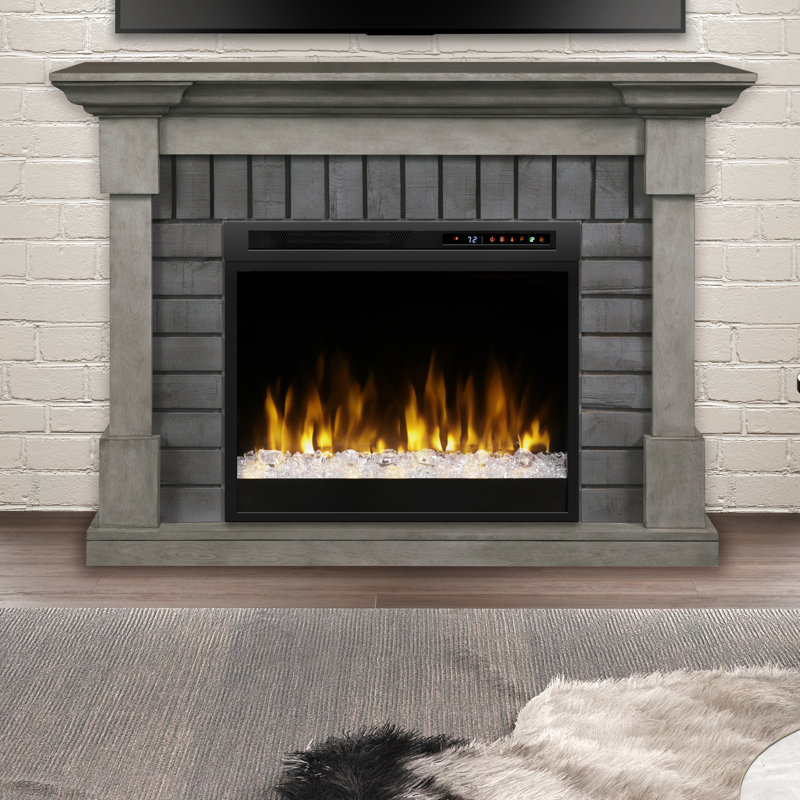 Alcott Hill Congdon Electric Fireplace Reviews Wayfair