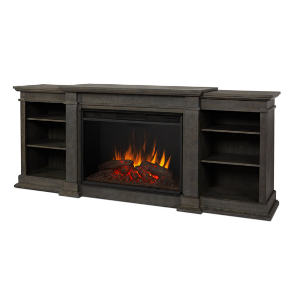 Eliot Grand 81 TV Stand with Fireplace by Real Flame