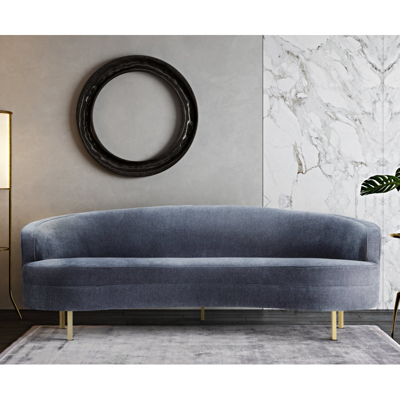 Hewitt Velvet Sofa Joss Main Hewitt Velvet Sofa