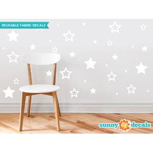 Stars Fabric Wall Decal