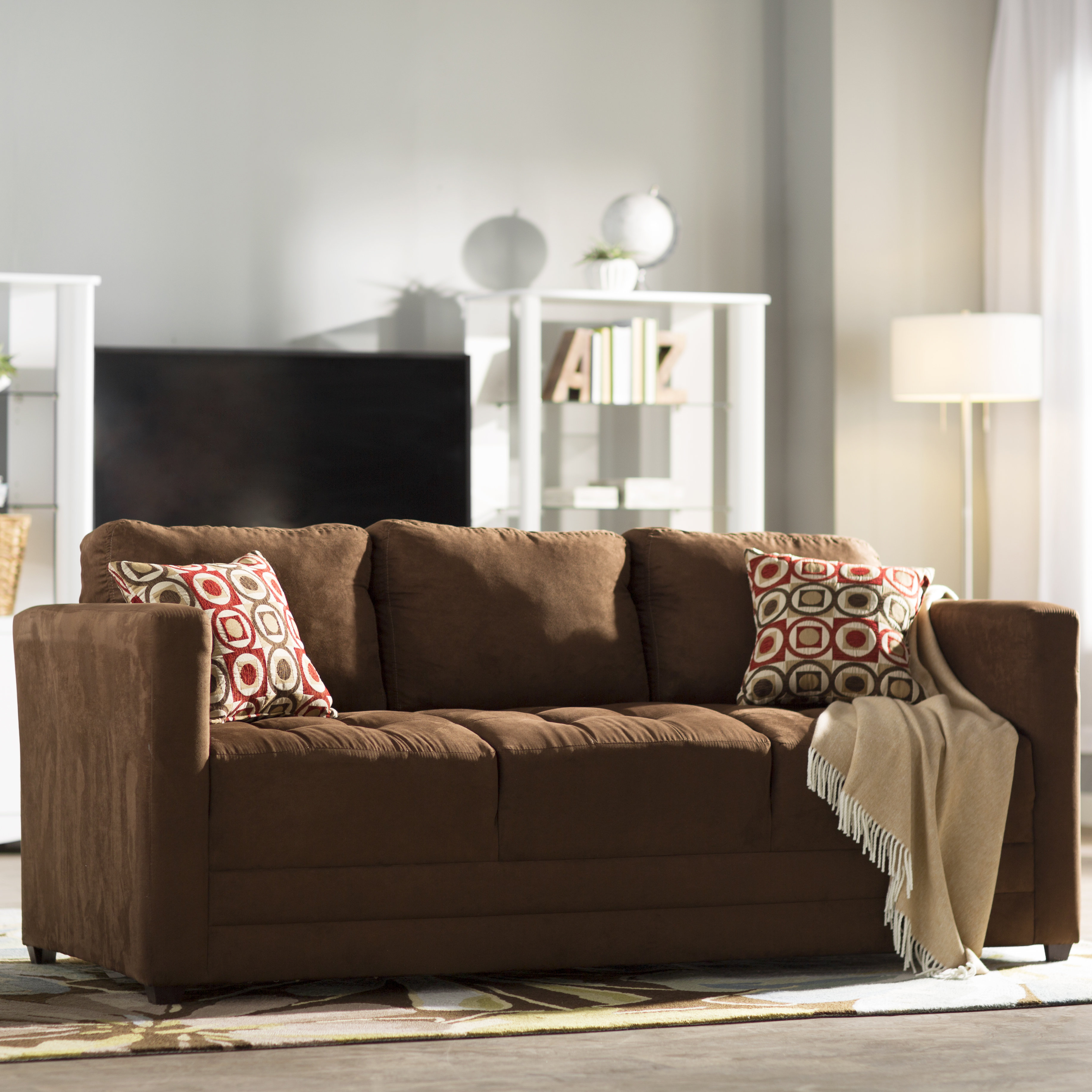 Latitude Run 77 Square Arms Sofa Reviews Wayfair