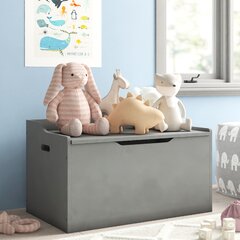 corner toy storage bench