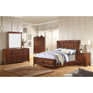 Timberlane Wingback Panel Configurable Bedroom Set by Darby Home Co