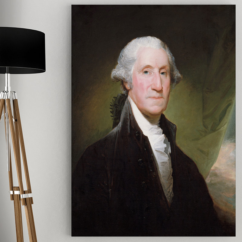 Wexfordhome George Washington By Gilbert Stuart Painting Print