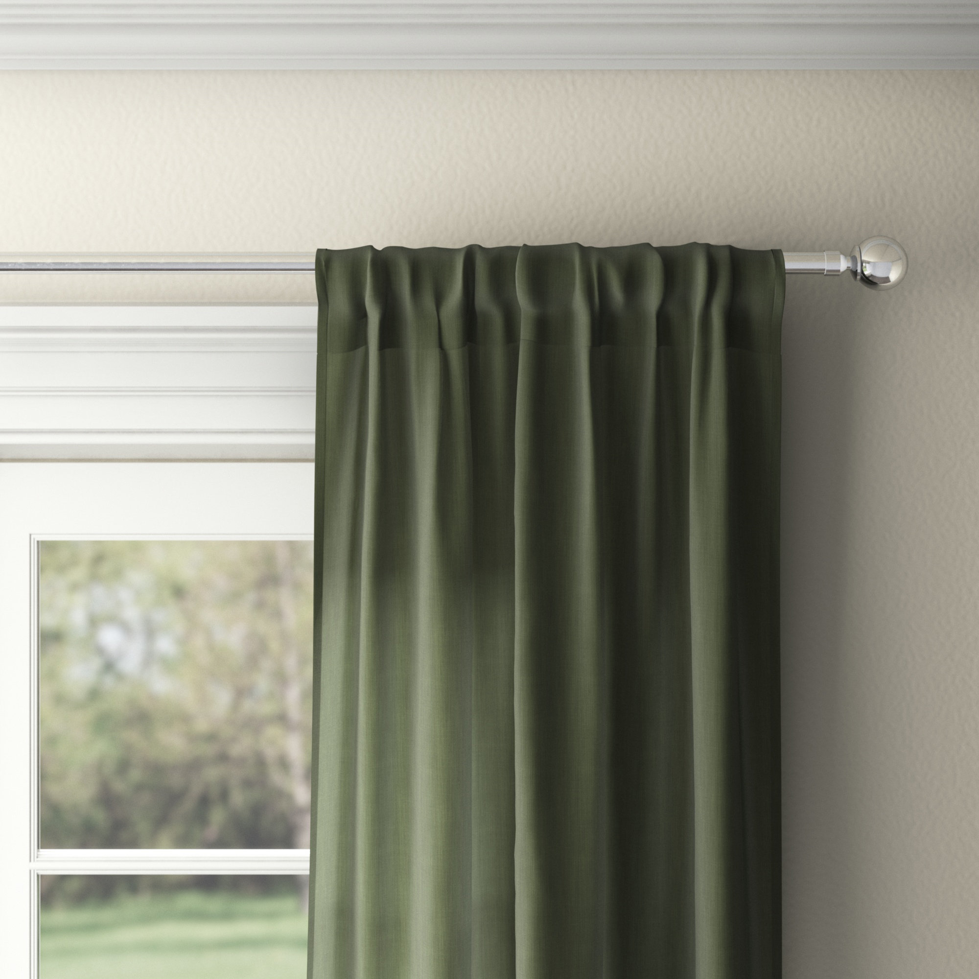 pole for curtains