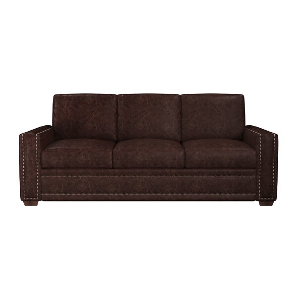 Dallas Leather Sofa Bed By Westland And Birch