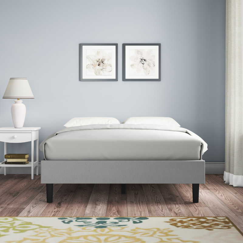 Red Barrel Studio Locust Grove Upholstered Platform Bed Reviews Wayfair
