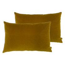 large yellow pillows