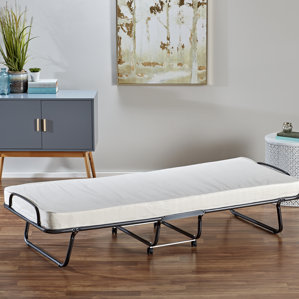 Roll-Away Folding Bed with Reversible with Mattress by Alwyn Home
