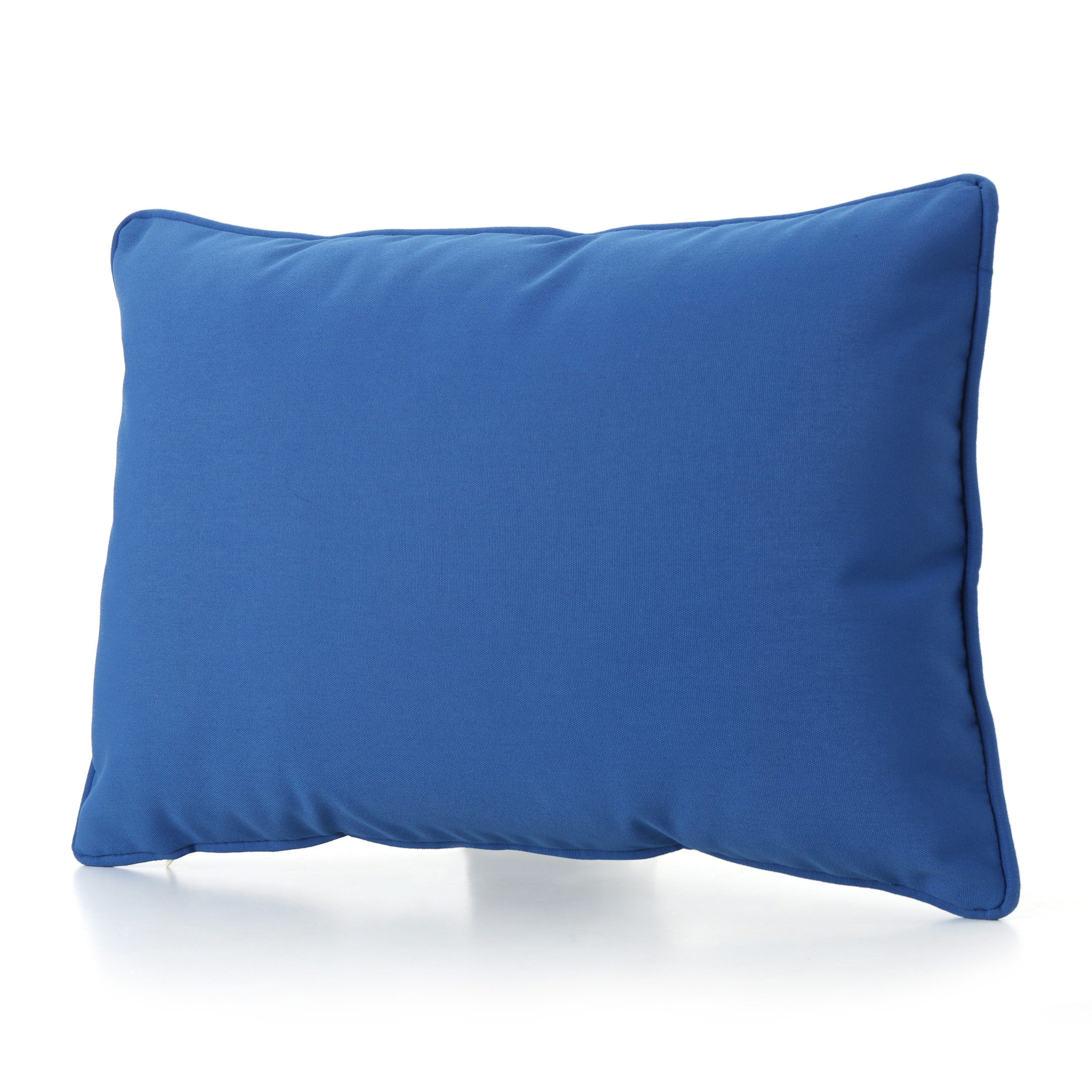 The Pillow Collection Oisin Solid Bedding Sham Dark Blue Standard//20 x 26,
