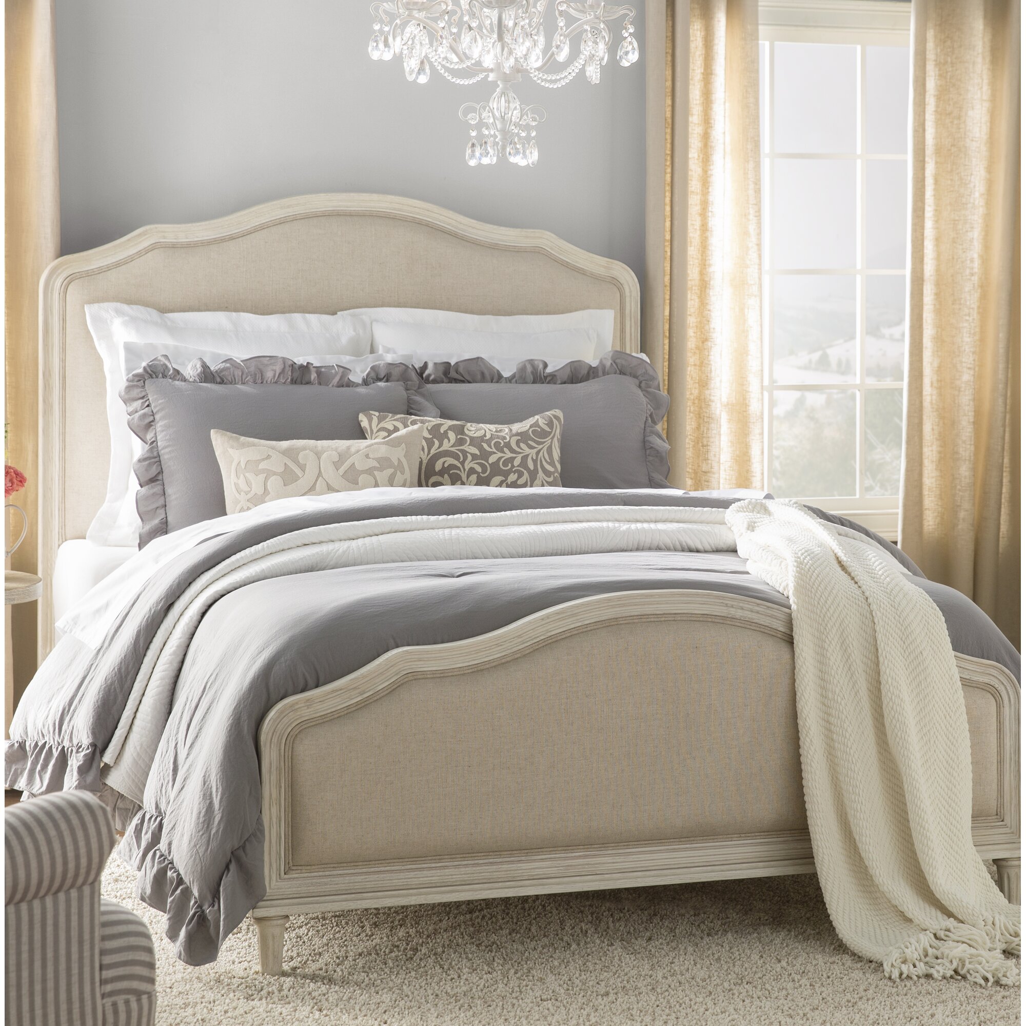 Romaine Upholstered Standard Bed