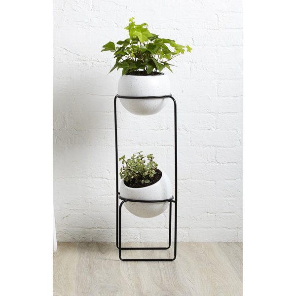 Nesta Ceramic Pot Planter by Umbra
