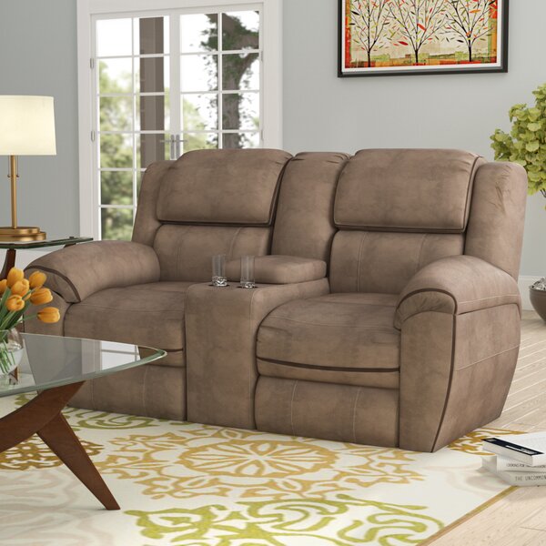 Simmons Genevieve Double Motion Reclining Loveseat by Red Barrel Studio