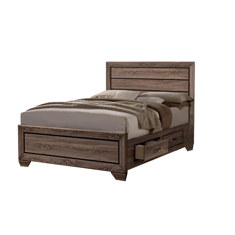 Foundry Select Casto Wooden Queen Storage Platform Bed Wayfair Our bed frames are available in a range of styles and materials so you can make your own personal style statement. wayfair com